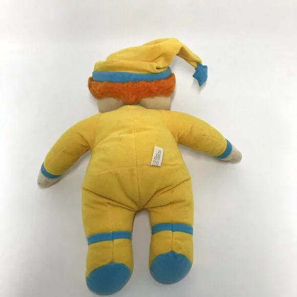 Vintage 1990s Rugrats Slumber Party Chuckie Finster Plush Doll in Pajamas - Picture 3 of 5